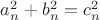 $ a_n^2 + b_n^2 = c_n^2 $