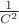 $\frac{1}{C^2}$