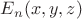 $E_n(x,y,z)$