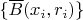 $\{\overline B(x_i,r_i)\}$