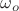 $\omega_o $