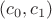 $(c_0,c_1)$