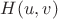 $H(u,v)$
