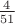 $\frac{4}{51}$
