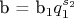 b = b_1q_1^{s_2}