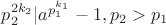 $p_2^{2k_2}|a^{p_1^{k_1}}-1, p_2>p_1$ $p_2^{2k_2}|a^{p_1^{k_1}}-1, p_2>p_1$