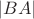 $|BA|$