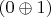 $(0\oplus 1)$