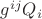 $g^{ij}Q_i$
