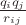 $\frac{q_{i}q_{j}}{r_{ij}}$