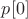 $p[0]$