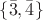 $\{\bar{3},\bar{4}\}$
