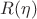 $R(\eta)$