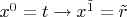$x^0=t\to x^{\tilde {1}}=\tilde {r}$