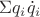 $\Sigma{q_i}\dot {q}_i$