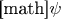 [math]$\psi$