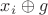 $x_i\oplus g$