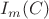 $I_m(C)$