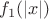 $f_1(|x|)$