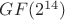 $GF(2^{14})$