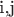i,j