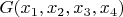 $G(x_1,x_2,x_3,x_4)$