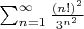 $\sum_{n=1}^{\infty}{\frac{(n!)^2}{3^{n^2}}}$