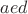 $aed$