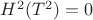 $H^2(T^2)=0$