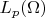 $L_{p}(\Omega)$