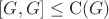 $[G, G] \leq \mathrm C(G)$