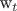 $\textrm{w}_t$