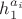 $h_1^{a_i}$