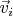 $\vec v_i$