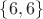 $\{6, 6\}$