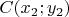 $C(x_2;y_2)$