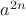 $a^{2n}$