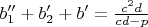 $b_1''+b_2'+b'=\frac{c^2d}{cd-p}$