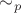 $\sim_p$