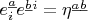 $e^{\underline{a}}_i e^{\underline{b}}^i = \eta^{\underline{a}}^{\underline{b}}$