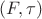$(F, \tau)$
