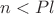 $n<P{l}$