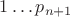 $1\ldots p_{n+1}$