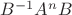 $B^{-1}A^nB$