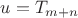$u= T_{m+n}$