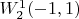 $W^1_2(-1,1)$