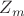 $ Z_m $
