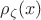 $\rho_\zeta(x)$ $\rho_\zeta(x)$
