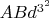 $ABd^{3^2}$
