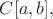 $C[a,b],$